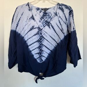 Unique spectrum, ladies, medium tie, dye, bohemian top